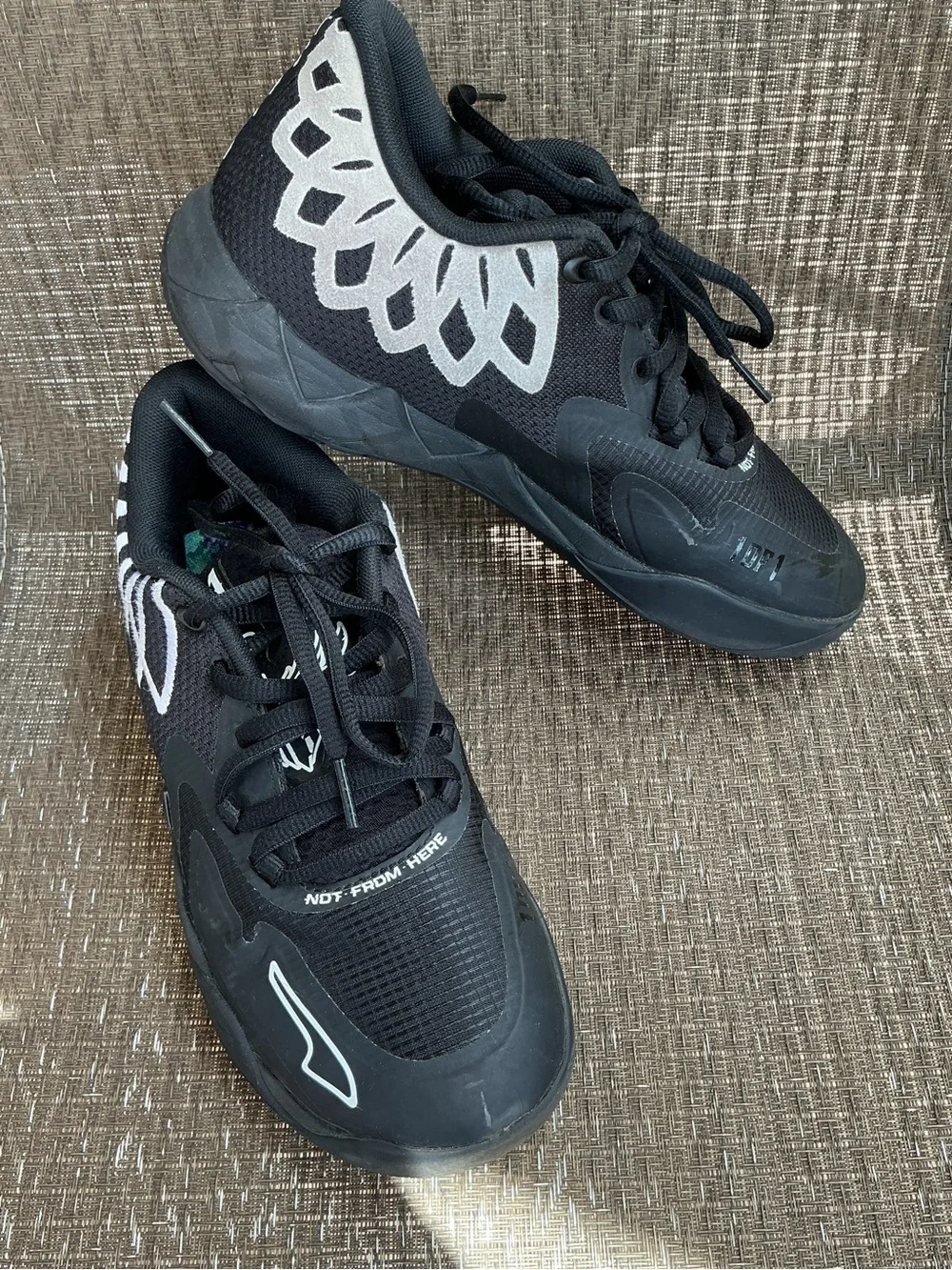 Puma LaMelo MB.01 Teambank Lo Black/White Sneakers